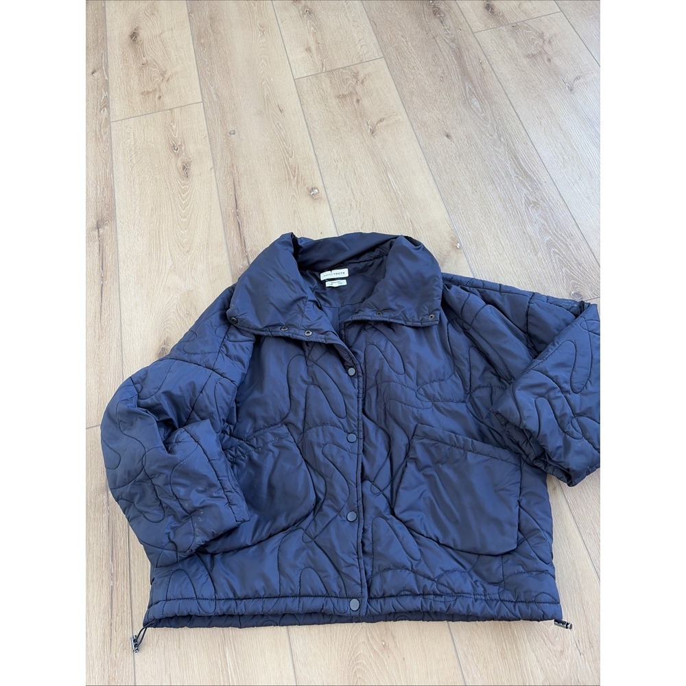 Native Youth Size Small Women's Urban Outfitters Navy Puffer Lightweight  Jacket